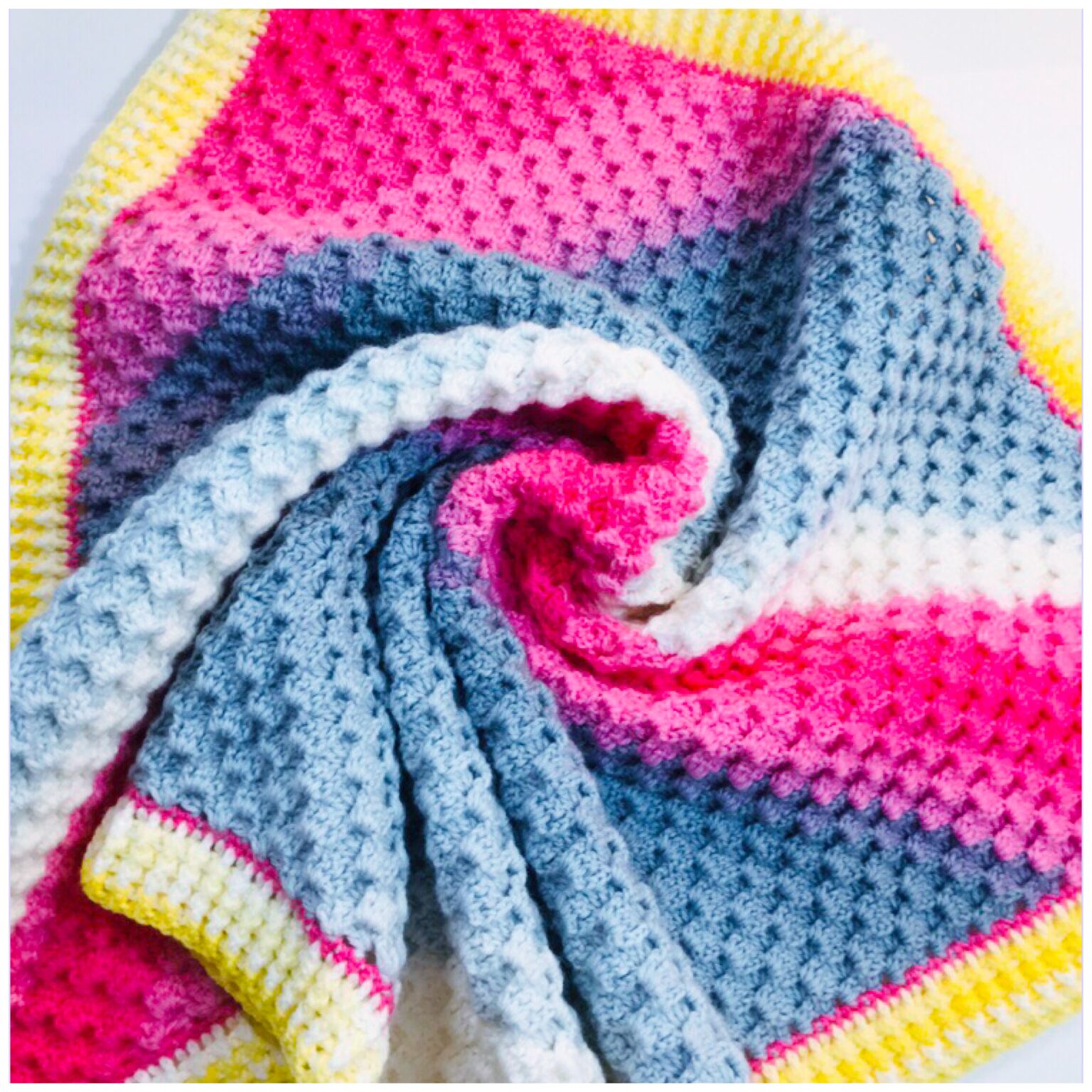 crystal wave crochet stitch